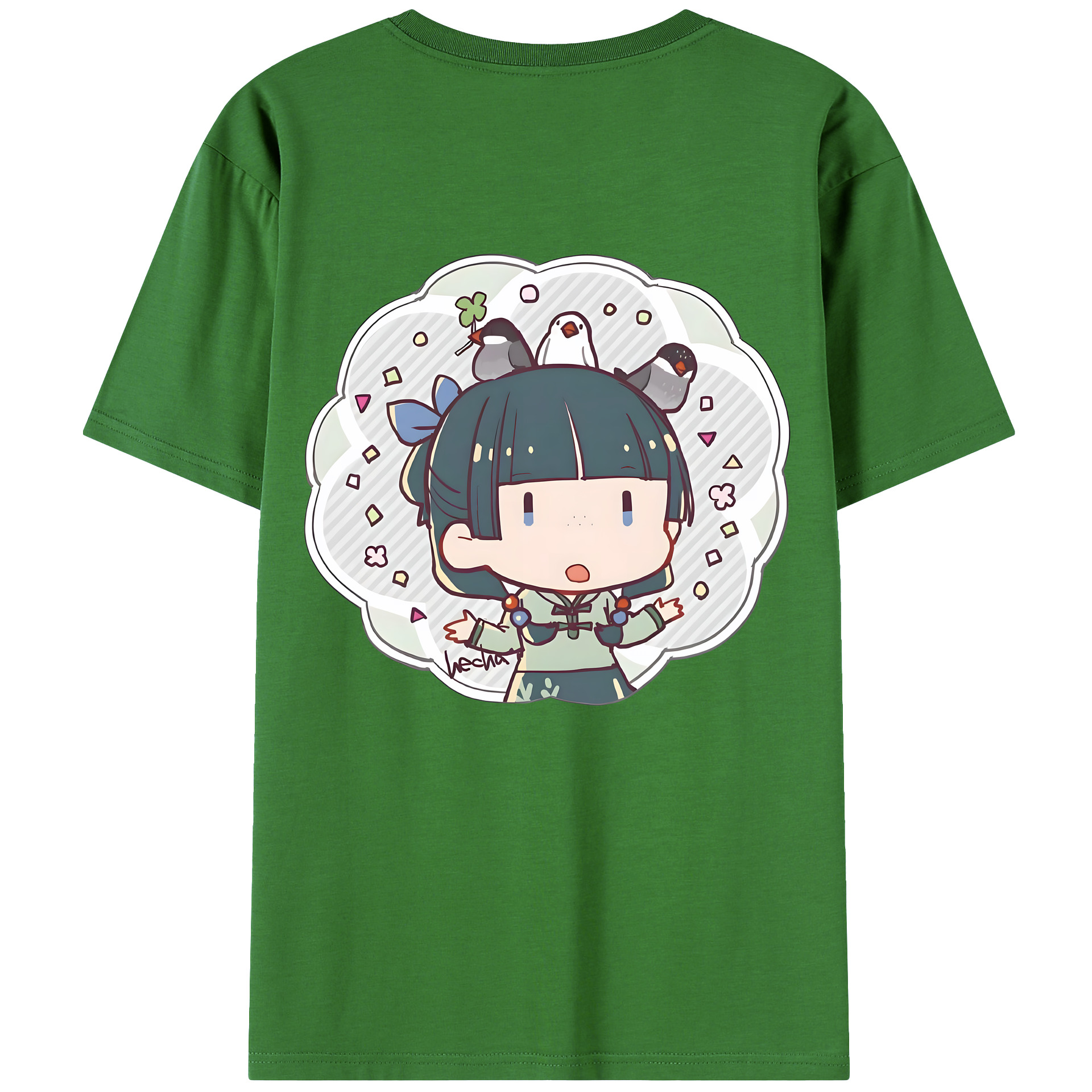 （画像用） 薬屋のひとりごと The Apothecary Diaries レディース半袖Tシャツ(バックプリント)
